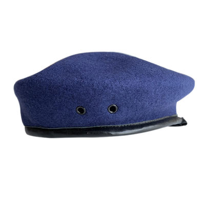 100% Wool Customized Beret Breathable Comfortable with Other Printing Methods
