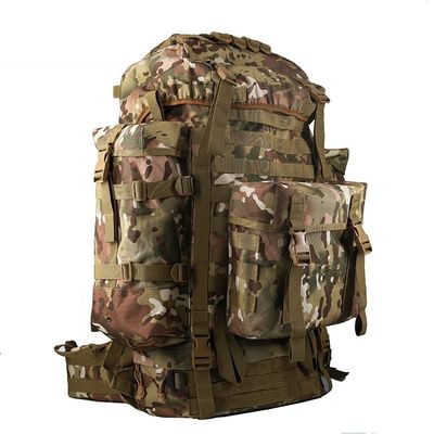 Outdoor Bag 80L Heavy Load Professional Hiking Backpack Wear-resistant Camping Bag