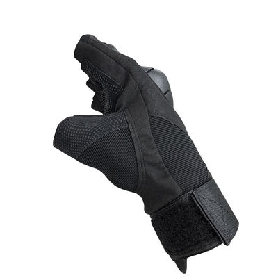 Customized Black Half Finger Gloves for Unisex Training and Safety Protection