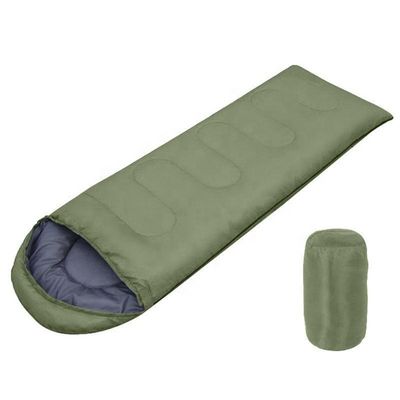 Outdoor Camping Essential Customized Colors Waterproof Big Sleeping Bag with Warm Cotton