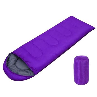 Outdoor Camping Essential Customized Colors Waterproof Big Sleeping Bag with Warm Cotton