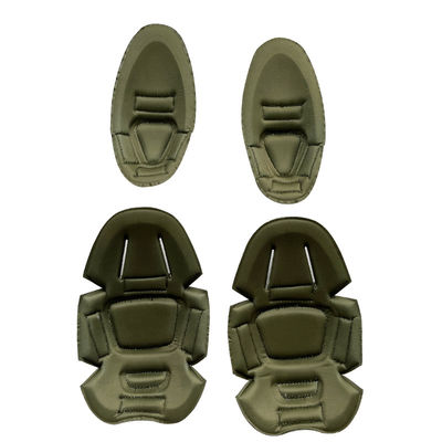 Basic Protection Features Flexible Frog Knee and Elbow Pads for Outdoor Activities