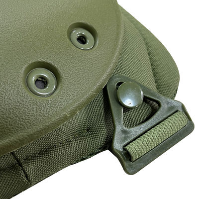 Basic Protection Hard Shell Elbow and Knee Pads for Body Safety Green