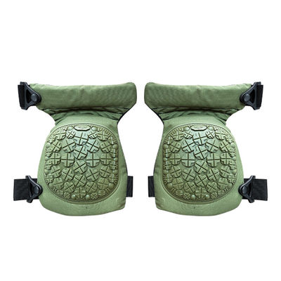Basic Protection Knee and Elbow Pads Green Flexible Safety Black Gear for Adults