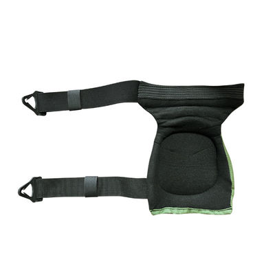 Basic Protection Knee and Elbow Pads Green Flexible Safety Black Gear for Adults