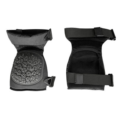 Body Joints Protection with Flexible Green Knee and Elbow Pads of Polyester Cotton