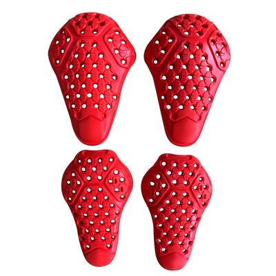 254*158mm Slow Rebound PU Protectors CE-certified Shock-proof for Motorcycling Activitie