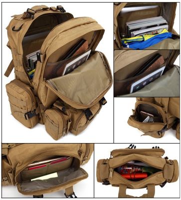 Waterproof and Damp-proof 55L 600D Oxford Fabric Backpack for Sports Activities