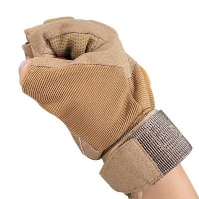Durable Fiber Material Half Finger Sports Training Gloves for Outdoor Activities