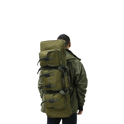 1.8kg Long Gun Backpack with Double Shoulder Strap Waterproof and Compartmentalized