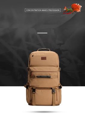 Waterproof and Damp-proof 60L density Oxford Fabric Inner-lined Canvas Travelling Bag
