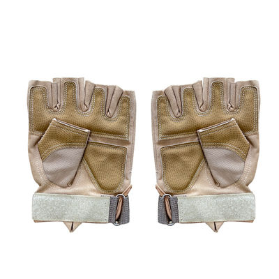 Protect Your Hands with M-XL Half Finger Climbing Hand Protection in PU/Nylon/Fiber