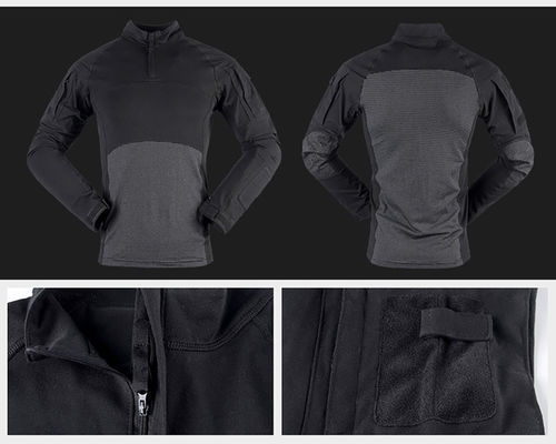 XS-XXXL Outdoor Hiking Ripstop Long Sleeve Training Uniform Frog Suits in Woven Fabric