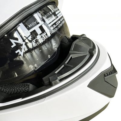 ABS Full Face Shield Motorcycle Riding Helmet for Universal Season without Pattern