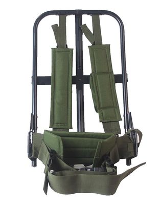 Outdoor Travel Special Large Capacity Green Backpack Unisex with Retractable Handle