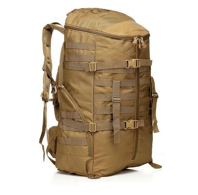 Green Outdoor Travel Backpack with Large Capacity and Air Cushion Belt Carrying System