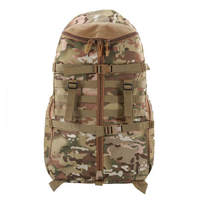 Green Outdoor Travel Backpack with Large Capacity and Air Cushion Belt Carrying System