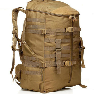 Green Outdoor Travel Backpack with Large Capacity and Air Cushion Belt Carrying System