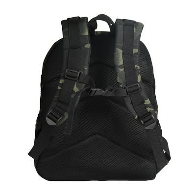 Khaki Outdoor Travel Backpack with Multi-functional Design and Interior Zipper Pocket