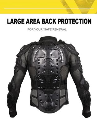 Riders' Protection Enhanced with Ergonomic Design and Anti-Impact Black Bike Body Gear