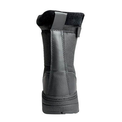 Comfortable Up-lace Microfiber Leather Safety Boots with Rubber Sole in Sizes 38-47