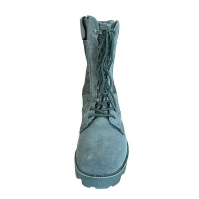 Up-Lace Style Rough Suede Leather Safety Boots with Hard Toecap and Smashing Rubber Sole