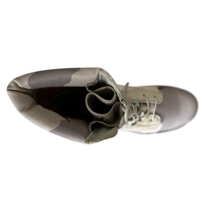 Shin Level Up-Lace Oxford Leather Safety Boots with Hard Toecap and Rubber Sole