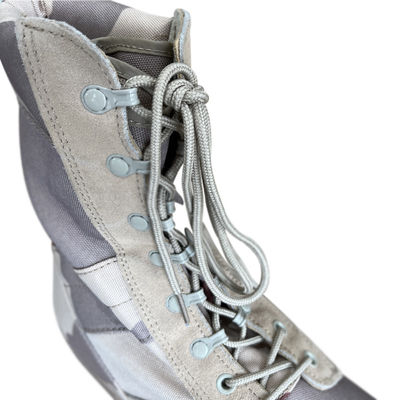 Shin Level Up-Lace Oxford Leather Safety Boots with Hard Toecap and Rubber Sole