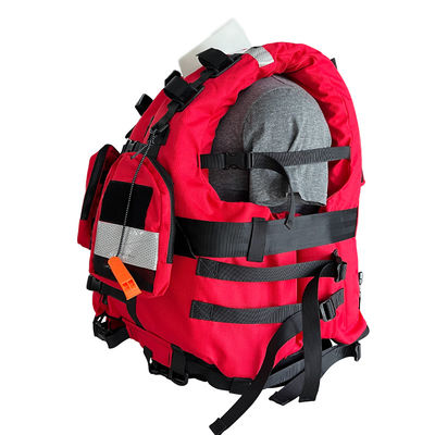 Inflatable Oxford Fabric Water Rescue Life Jacket for Water Activities and Events
