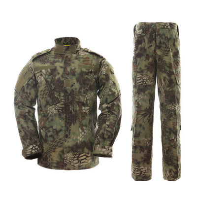 Outdoor Training Uniform in Formal Style with Digital Printing Methods