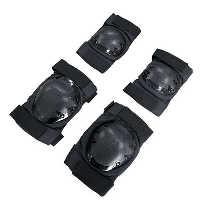 One Size Fits Black Color Roller Skating Elbow and Knee Pads for Sport Protection
