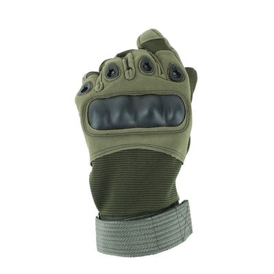 Anti-Slip Palm Hard-Knuckle Hand Gloves with Hook and Loop Enclosure Weight/Pair 0.2kgs