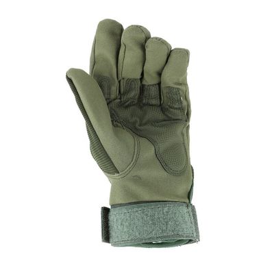 Anti-Slip Palm Hard-Knuckle Hand Gloves with Hook and Loop Enclosure Weight/Pair 0.2kgs