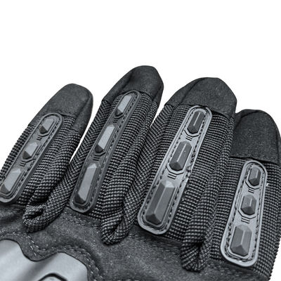 Hook and Loop Wrist Style Hand Gloves made of Microfiber Leather for Optimal Protection