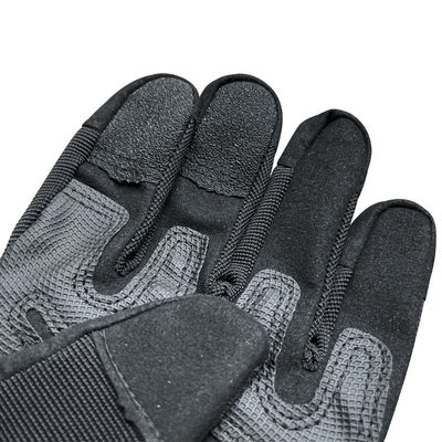 Hook and Loop Wrist Style Hand Gloves made of Microfiber Leather for Optimal Protection