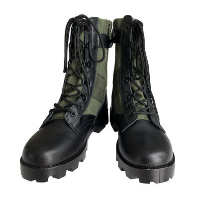 PU Upper Material Combat Boots for Men in Spring Summer Autumn Winter
