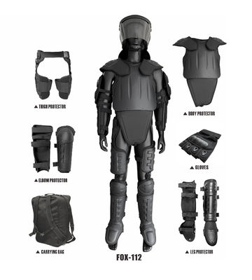 FOX112 Police Military Body/Leg/ Elbow Protector Horse Ridinganti Riot Suit
