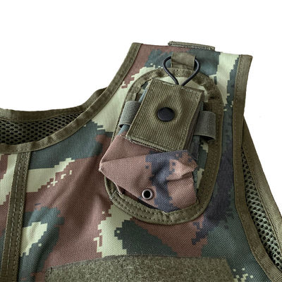MTV15 Camouflage Black Lightweight Kevlar Concealed Military Tactical Bullet Proof Vest