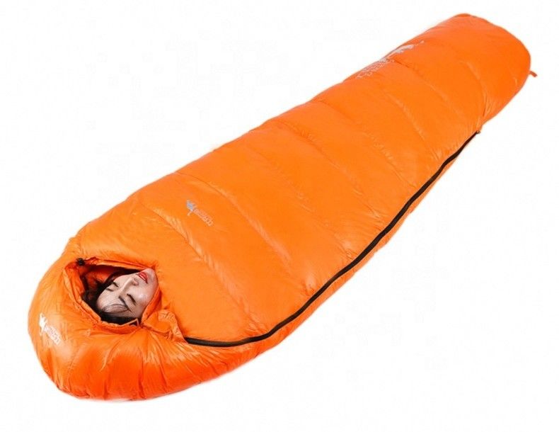 3 Season Waterproof Outdoor Sleeping Bag for Camping Customized Logo Fabric Mummy Pcs