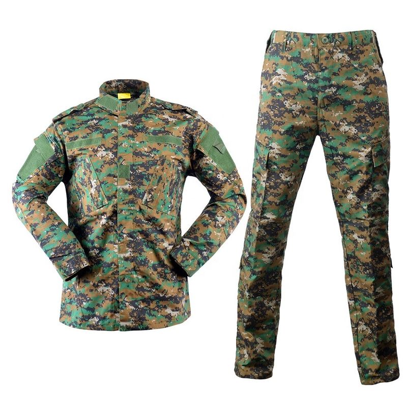 Support 7 Days Sample Order Lead Time Digital Woodland ACU Uniform for Training Clothing