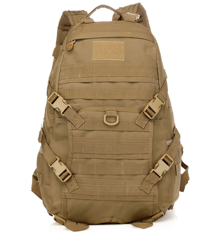 Waterproof Customized Color 35L Oxford Backpack for Hiking and Camping Large Capacity
