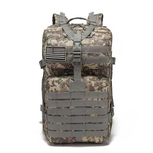 Outdoor Sports Large Capacity Waterproof 45L Backpack with Main Material 600D Polyester