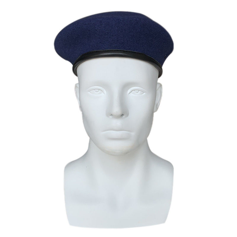 2 Eyelets Wool Beret Flat Top Painter Hat for All-Season and Environment Outdoor Wear