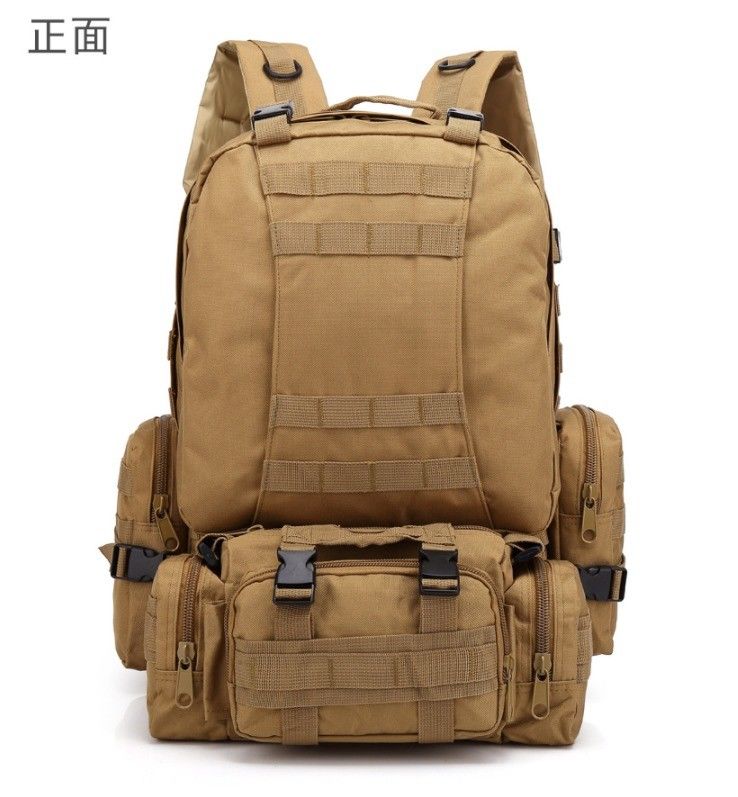 Waterproof and Damp-proof 55L 600D Oxford Fabric Backpack for Sports Activities