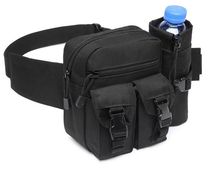 Waterproof Waist Backpack Water Bottle Bag For Outdoor Camping and Leisure 19*14*9cm