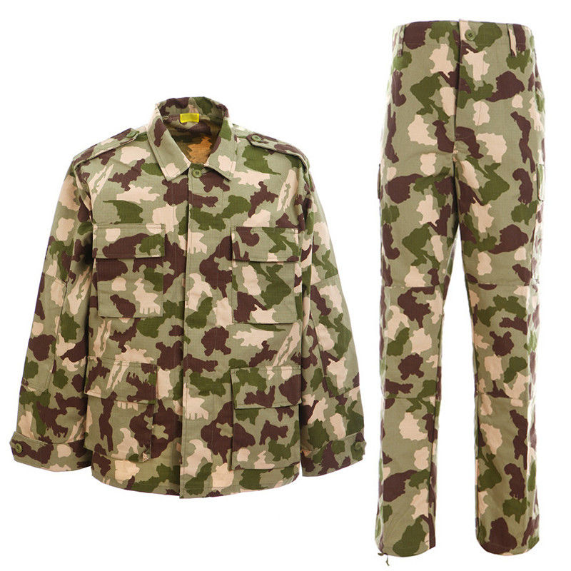 Customized BDU Uniform for Outdoor Training Featuring Woven Fabric and Durable Design