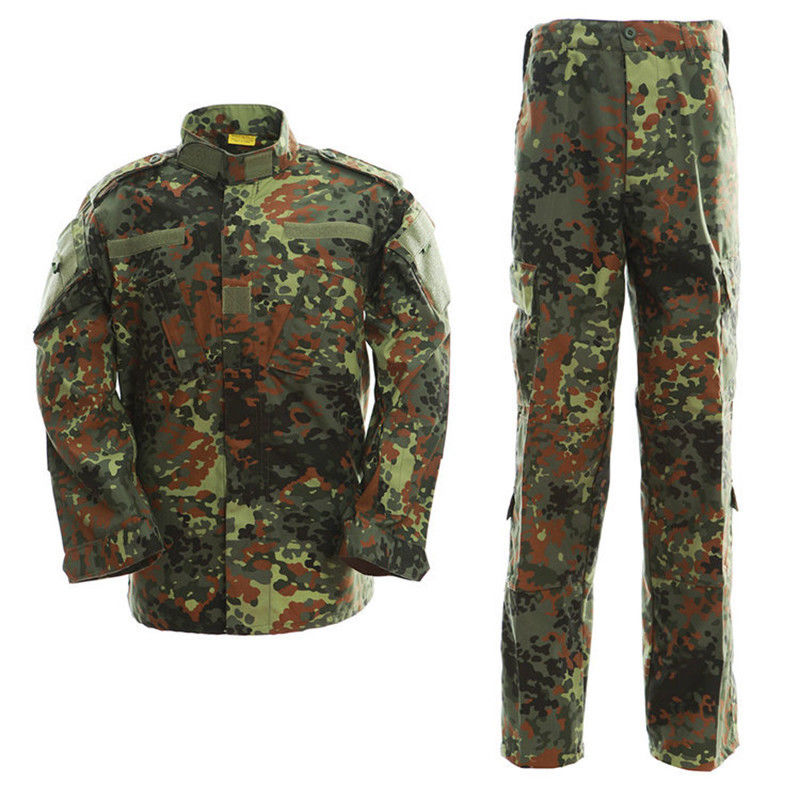 Customizable Ripstop Cotton Jacket for Men's ACU Uniform Lightweight and Durable S-4XL