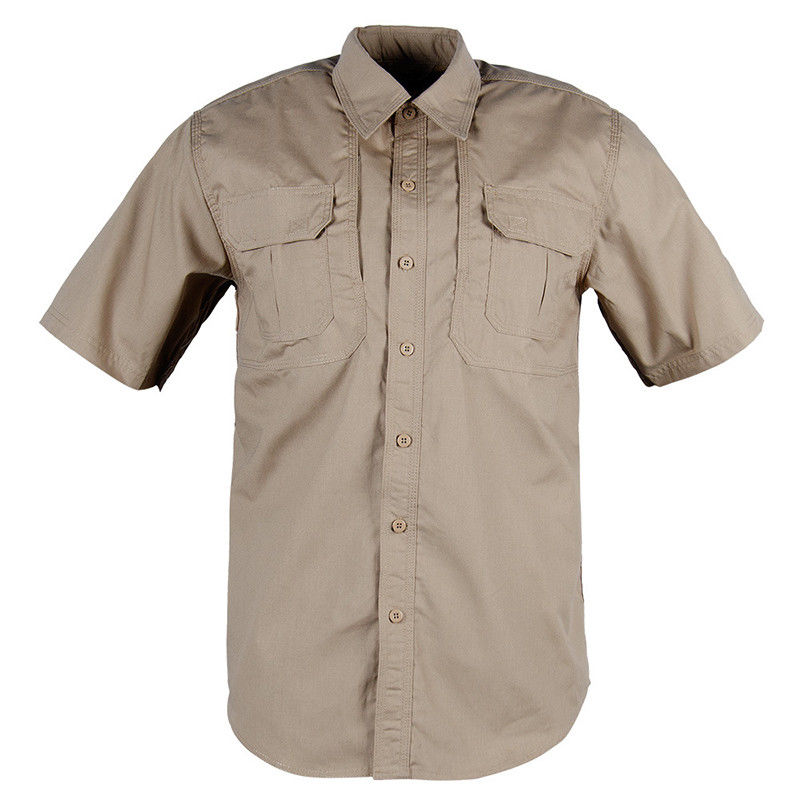 Formal Style Short Sleeve Outdoor Training Uniform Breathable and Suitable for Active