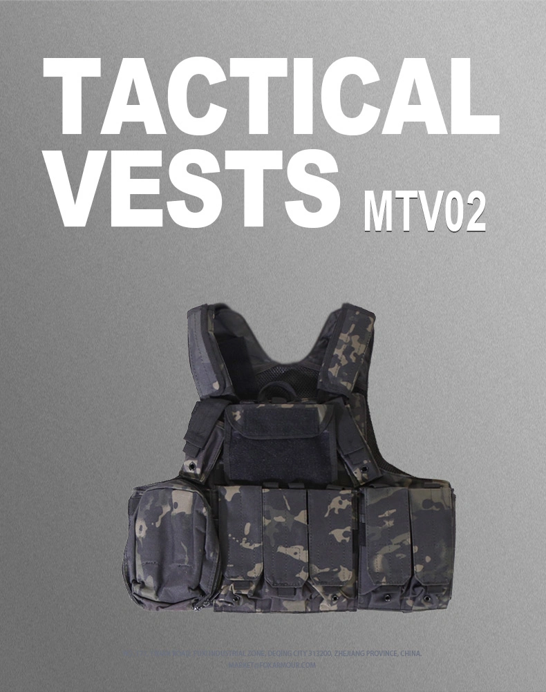 MT02 Professional Waistcoat Military Bullet Proof Tactical Vest 1
