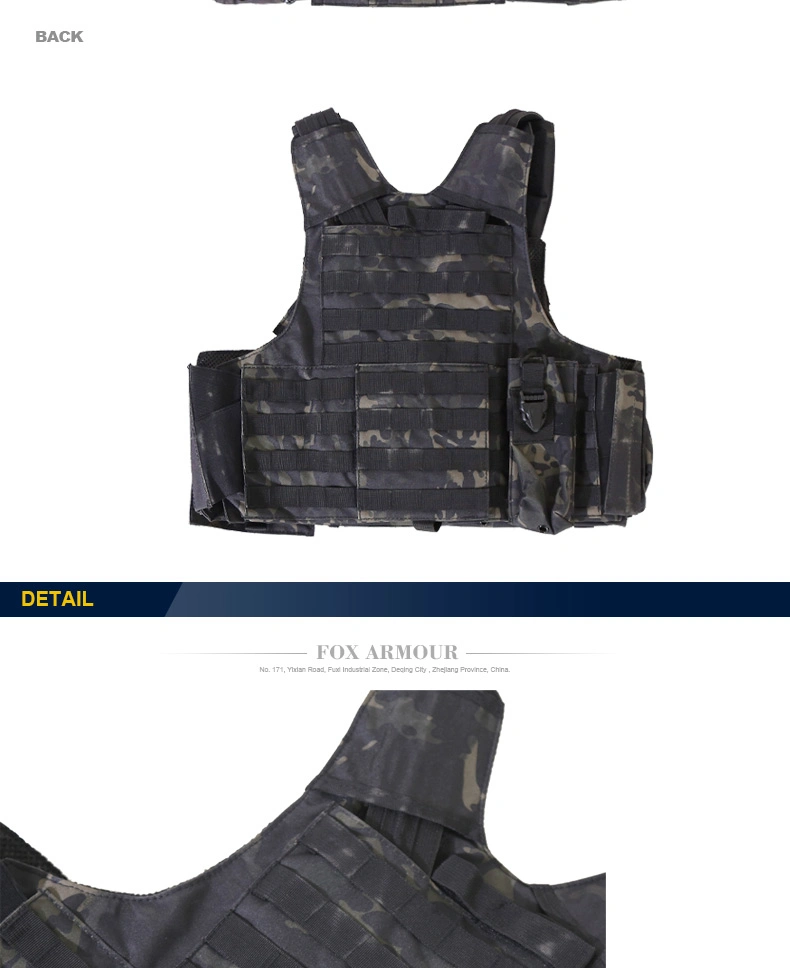 MT02 Professional Waistcoat Military Bullet Proof Tactical Vest 4